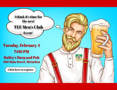 Banner Image for Men's Club Hailey's Harp and Pub