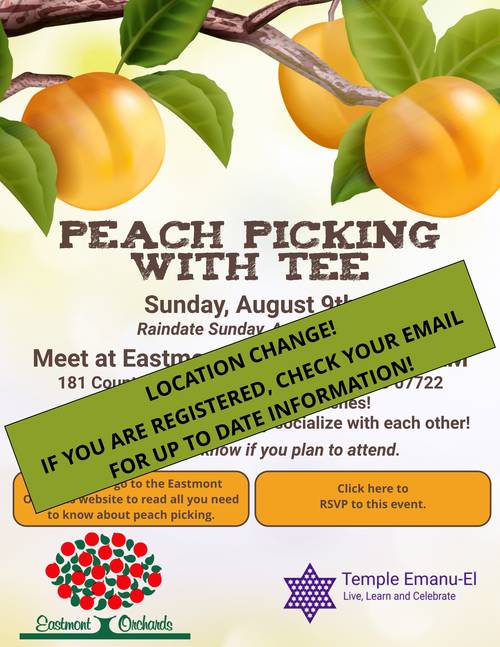 Banner Image for Peach Picking at Melick Orchards - NOTE CHANGE OF LOCATION